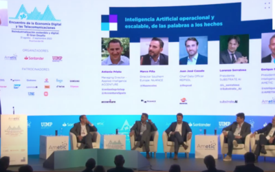 Participation de Substrate AI à la 36e conférence de l'AMETIC sur l'économie numérique et les télécommunications